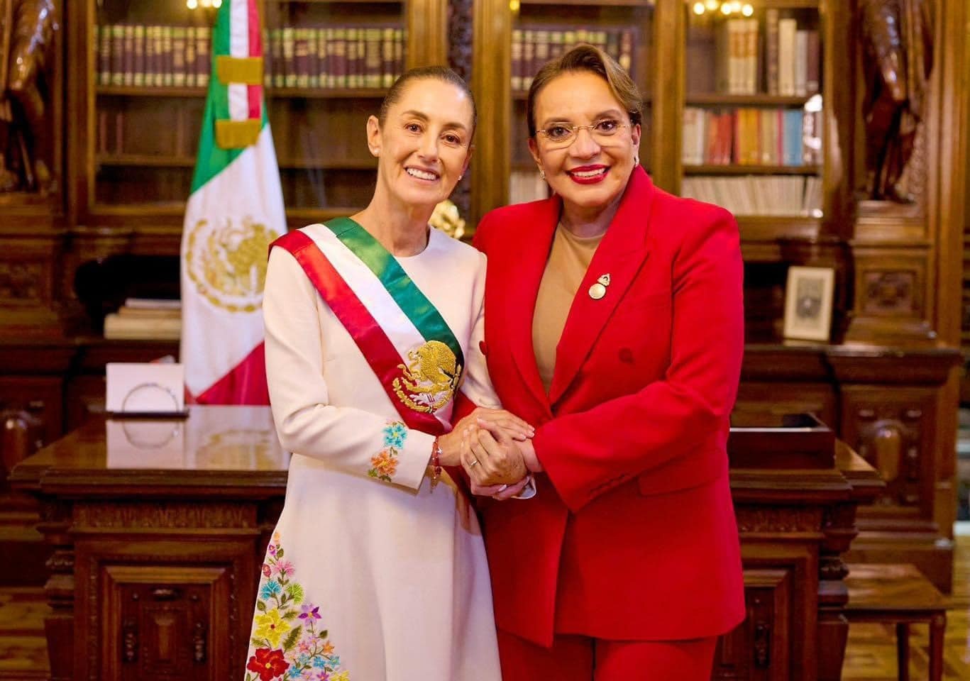 Presidenta de México Claudia Sheinbaum destaca visita de Xiomara Castro y reconoce su gestión al frente de Honduras

 